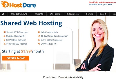 HostDare：美国VPS(洛杉矶)低至$10.4/年，768M内存/1核/10gNVMe/500g流量，有Windows系统-大耳狗