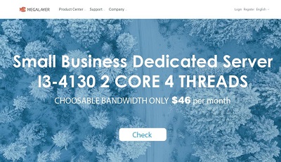 Megalayer香港低价服务器7折加送CN2带宽，399元/月，E3-1230/8G/240G SSD或1T HDD/15M优化带宽-大耳狗